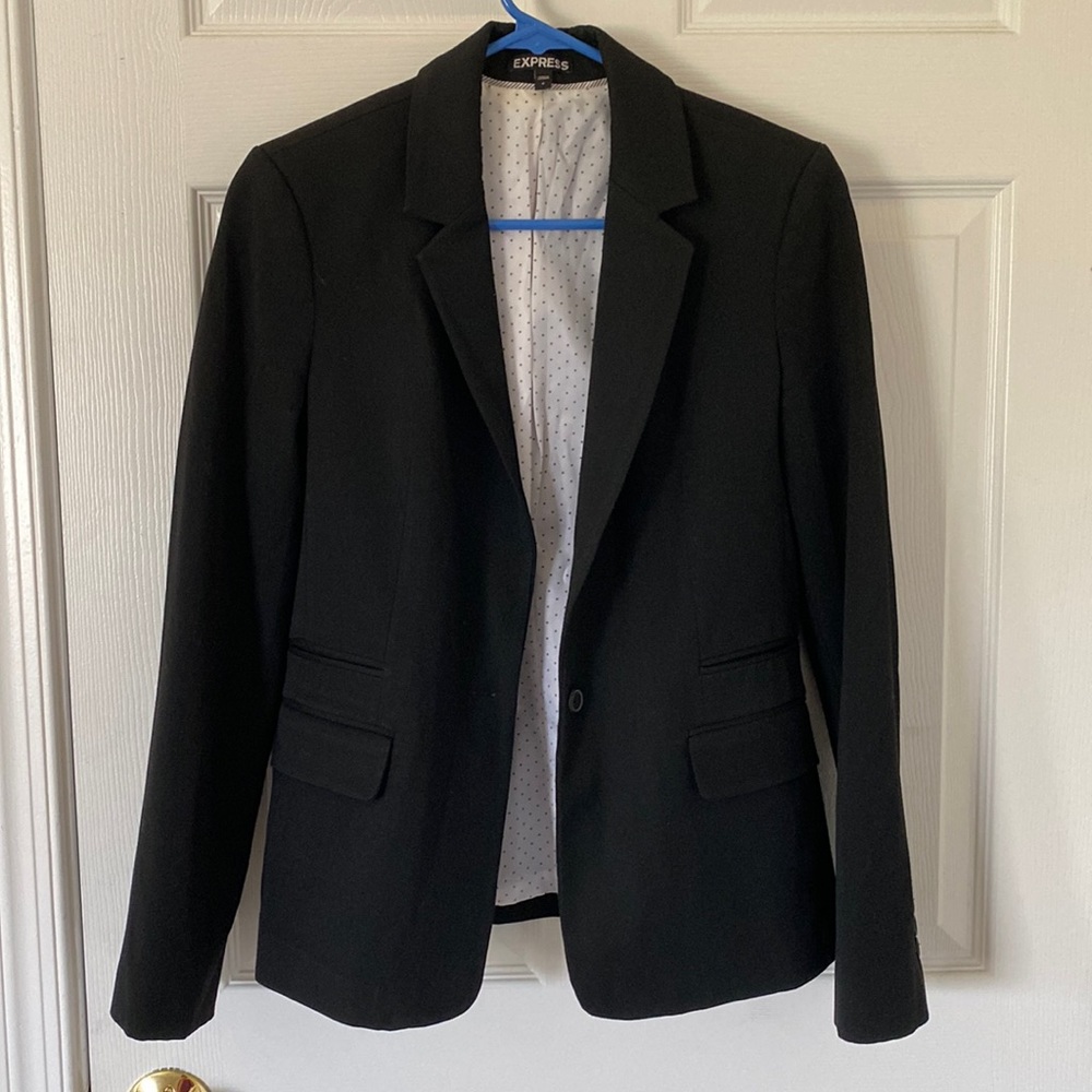 Black blazer from express size 6
